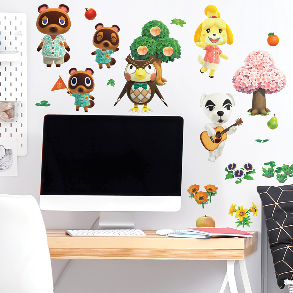 RM - ANIMAL CROSSING PEEL AND STICK WALL DECALS