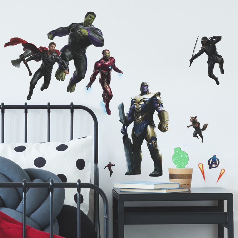 RM - AVENGERS: ENDGAME PEEL AND STICK WALL DECALS