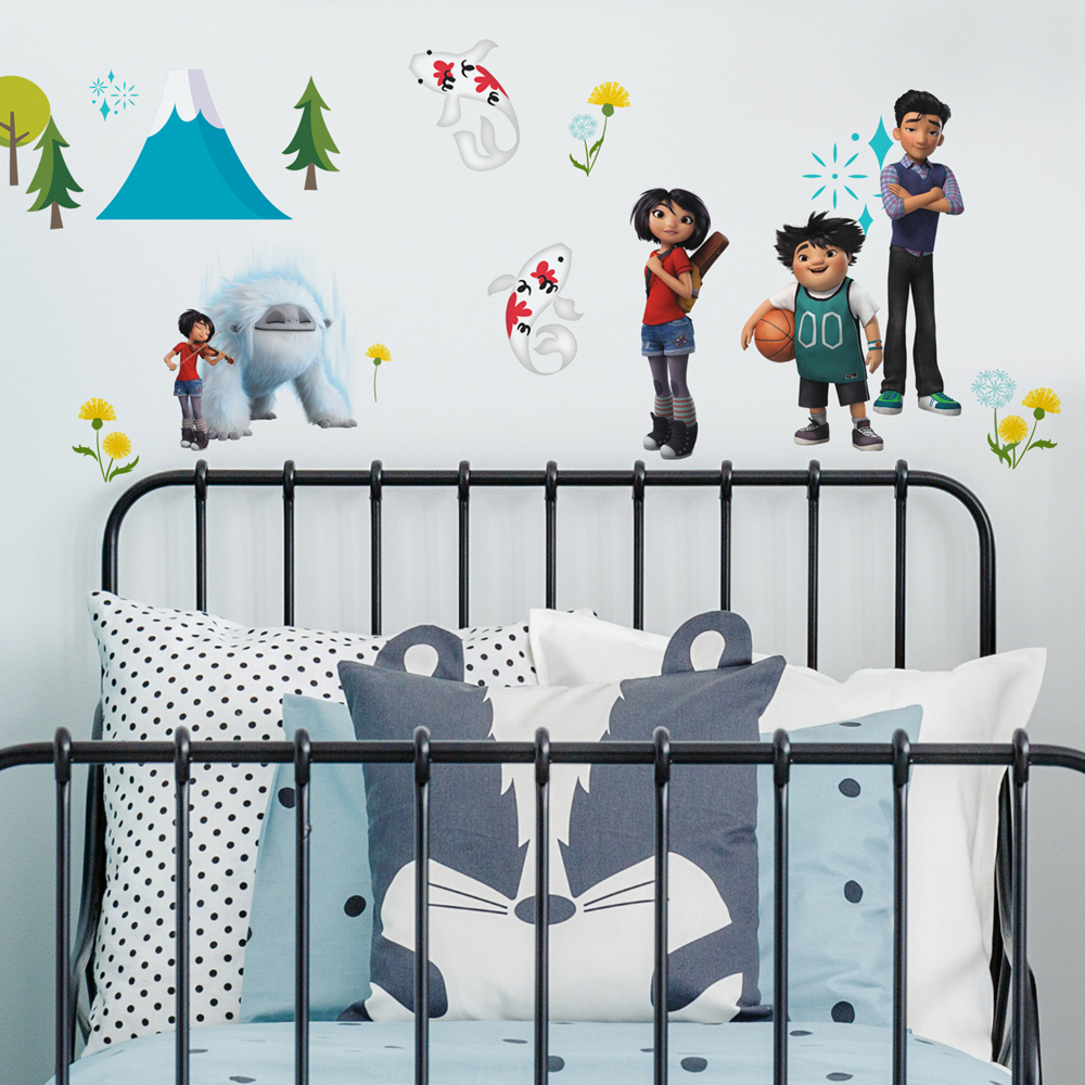 RM - ABOMINABLE PEEL AND STICK WALL DECALS 