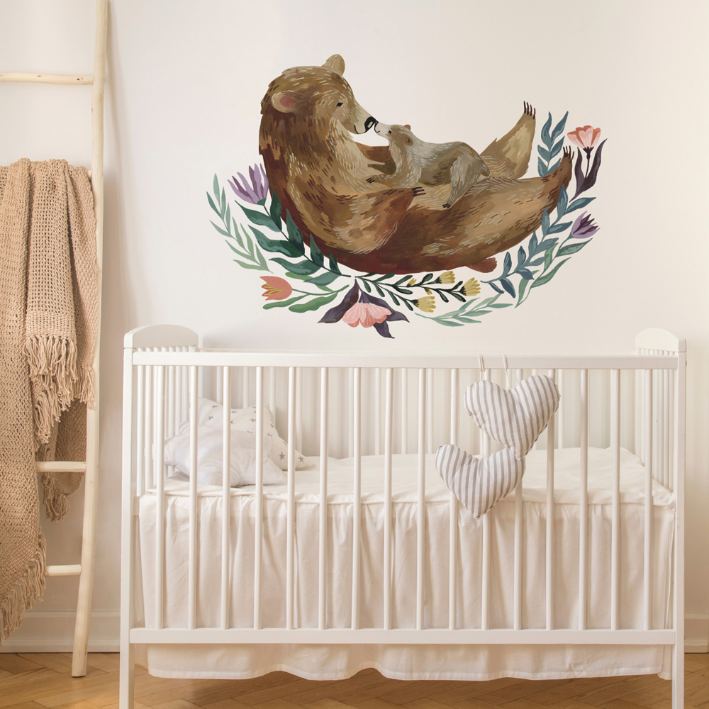 RM - BEAR HUG PEEL AND STICK GIANT WALL DECALS