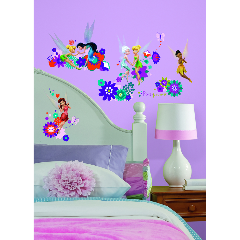RM - DISNEY FAIRIES - BEST FAIRY FRIENDS PEEL AND STICK WALL DECALS