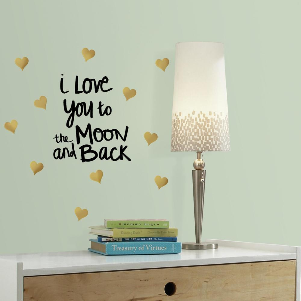 RM - "Love you to the moon" Quote