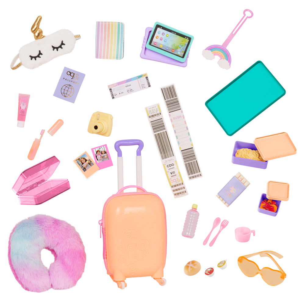 OG - Deluxe Rainbow Luggage Set - Over the Rainbow